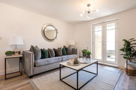 Bright and airy living area