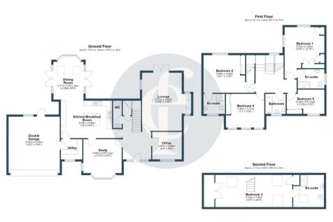 3 Charlecote Road, Wellesbourne - all floors
