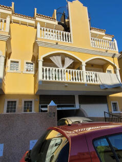Algorfa 2 bed 1 bath Townhouse for sale with underbuild garage, roof top solarium