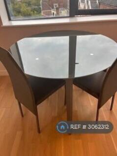 Dinning Table (Showing 2 Of 4 Chairs)