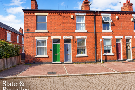 Red-Brick Terrace on a Sunny Street