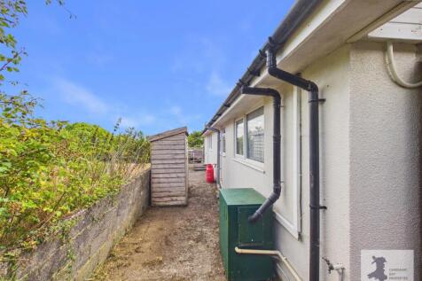 Rear of property
