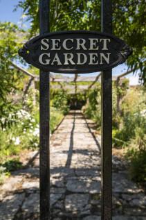 The Secret Garden gate- communal gardens