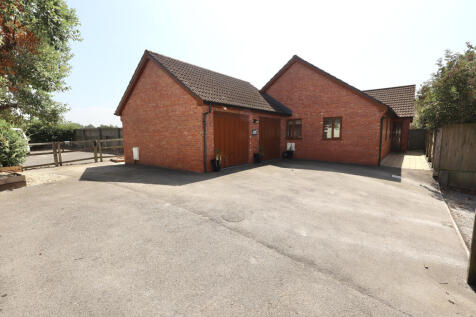 Double garage and parking