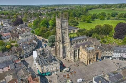 Aerial view showing property and Abbe...