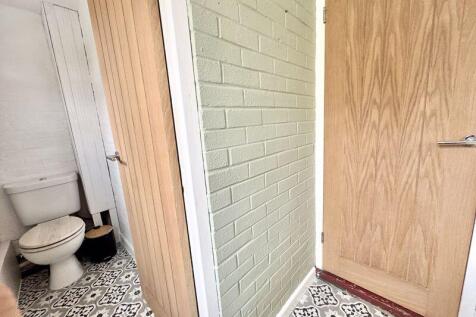 Rear access to garage