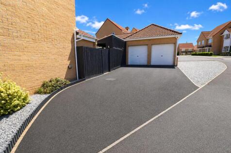 Double Garage and Driveway