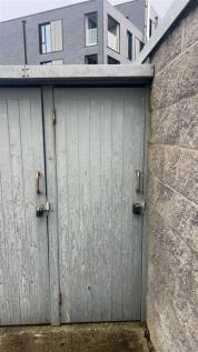 *Not actual storage shed*