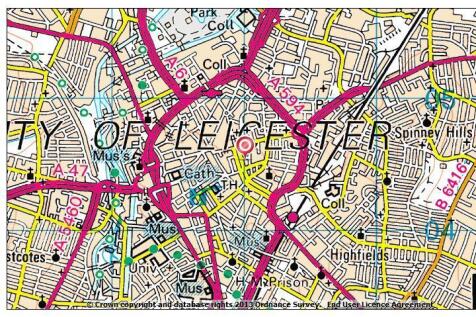 Ordnance Survey Map
