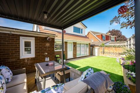 Raised deck area