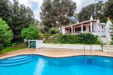 country house with pool in Sa Roca
