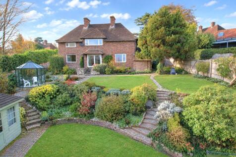 Rear of property