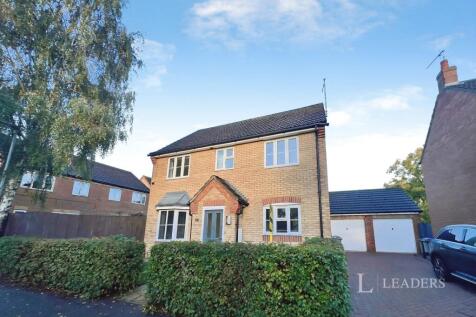 4-bed detached on Elgar Way, Stamford, Lincolnshire, PE9, £1,800/mo