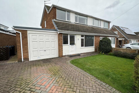 Three bedroom, semi-detached dormer bungalow
