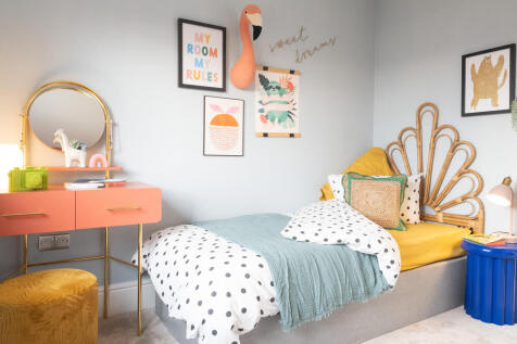 Bedroom 3 of the Canterbury, a 4 bedroom house