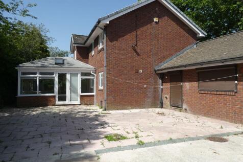 Rear of property