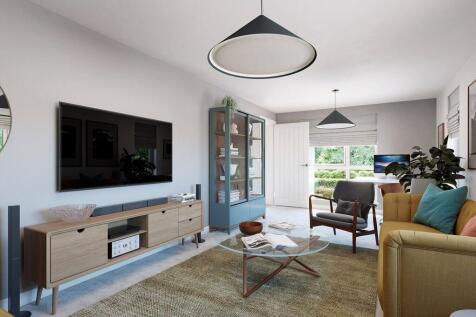 A blank canvas living room to make all yours