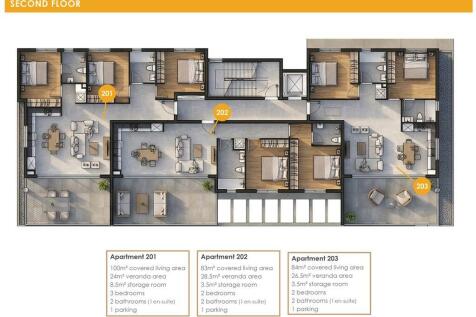 2nd Floor Plans