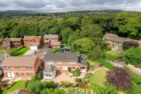 Aerial View of Rear of Property