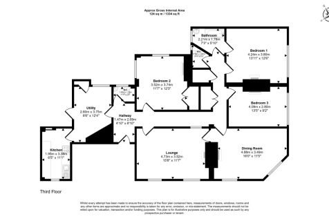 3 Park House, 1A Kendal Street, Paddington, London W2 2AL