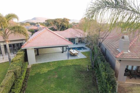 Aerial view of house