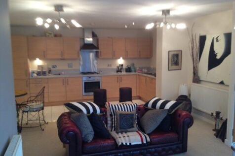 Lounge open plan kitchen