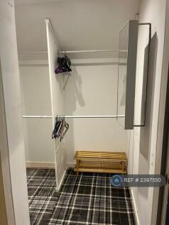 Walk-In Closet Linked To Master Bedroom.