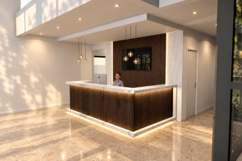 Reception (Image for illustration purposes only)