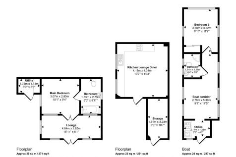 10 Taggs Island, Hampton Court, TW12 2HA