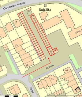Garages at Clyde Rear of 26 Ashlands Court, Coronation Avenue East, Tilbury, Essex, RM18 8RY