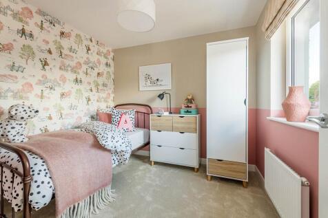 Bedroom 4 makes the perfect bedroom for the little one