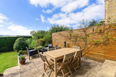Rear terrace