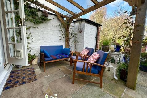 Garden seating area