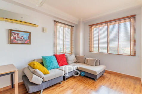 6th Floor 2 Bedroom Condo For Sale - Mekong View Tower 1, Chroy Changvar, Phnom Penh