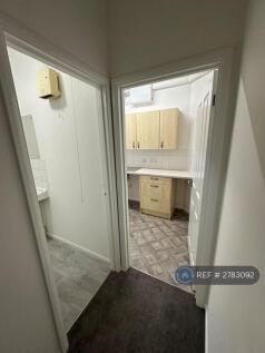 Hallway Leading To Bathroom And Kitchen. 
