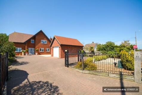 Garage and driveway