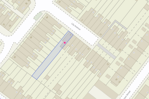 Size and Position of Property