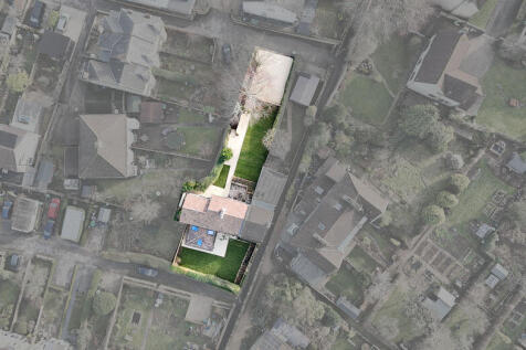 Aerial view of plot