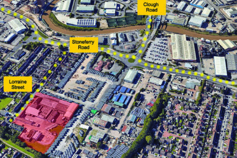 Lorraine Street Location in Hull