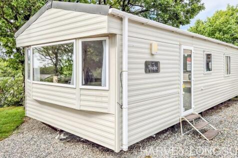 Exterior of ABI Trieste static caravan for sale at