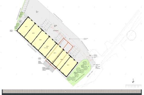 proposed site layout and elevation