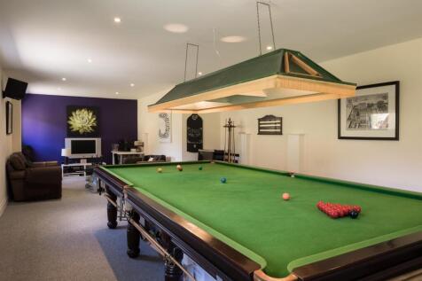 Games Room in Outbuilding