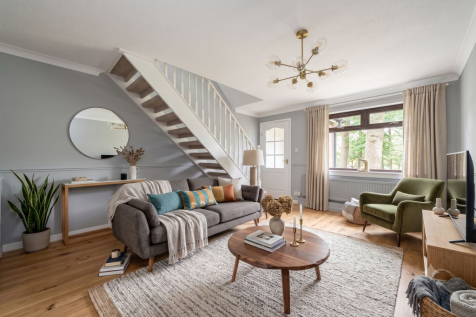 Virtually Staged Lounge