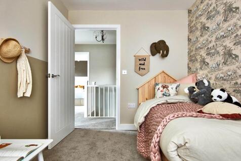 Bedroom 3 is an ideal children's room or home office