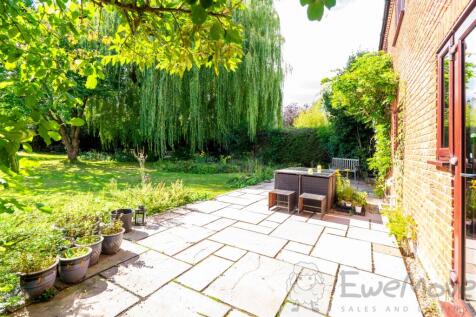 South-Facing Patio off of the Kitchen