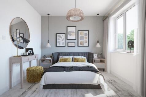 Main bedroom with ample space for furniture