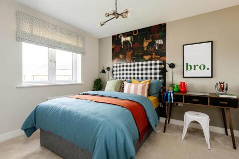 A third bedroom offers space for older children or guests