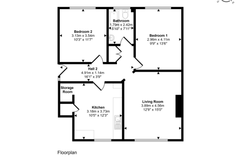 Flat 125 High Street, Ventnor, Isle of Wight, PO38 1LZ