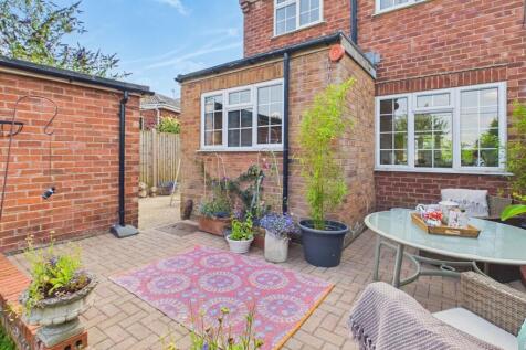Rear patio