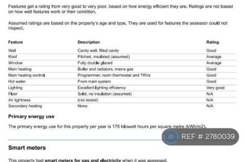 Energy Performance Information
